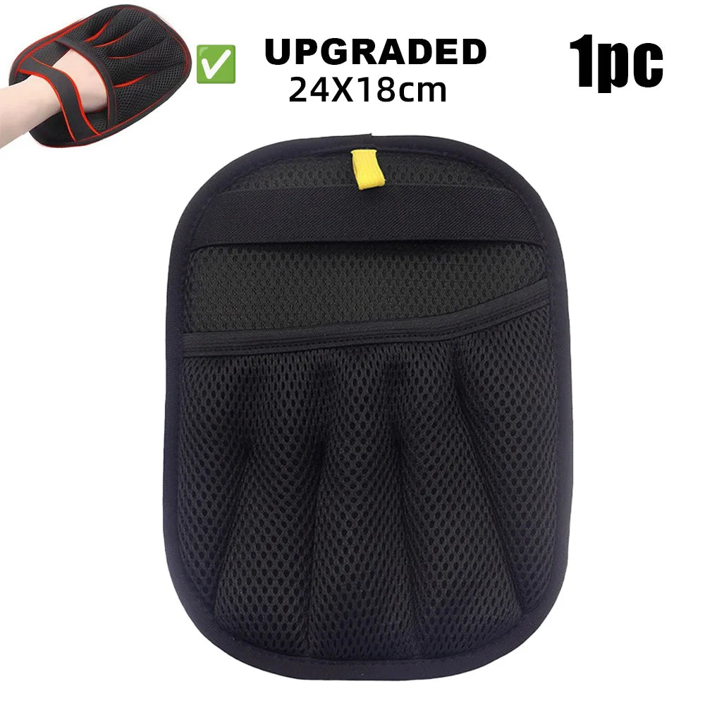 Upgraded Pet air Cleaning Removal Gloves Pet Grooming Finger Glove Reusable Sofa Carpets Cat Dog Hair Cleaning Tools