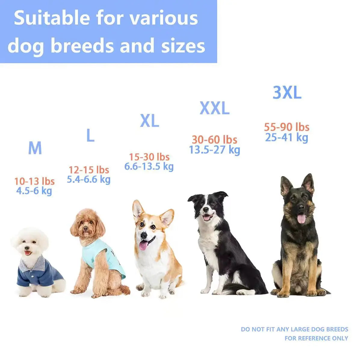 Dog Raincoat Hooded Poncho: Adjustable Waterproof Reflective Rain Jacket for Small, Medium, and Large Dogs