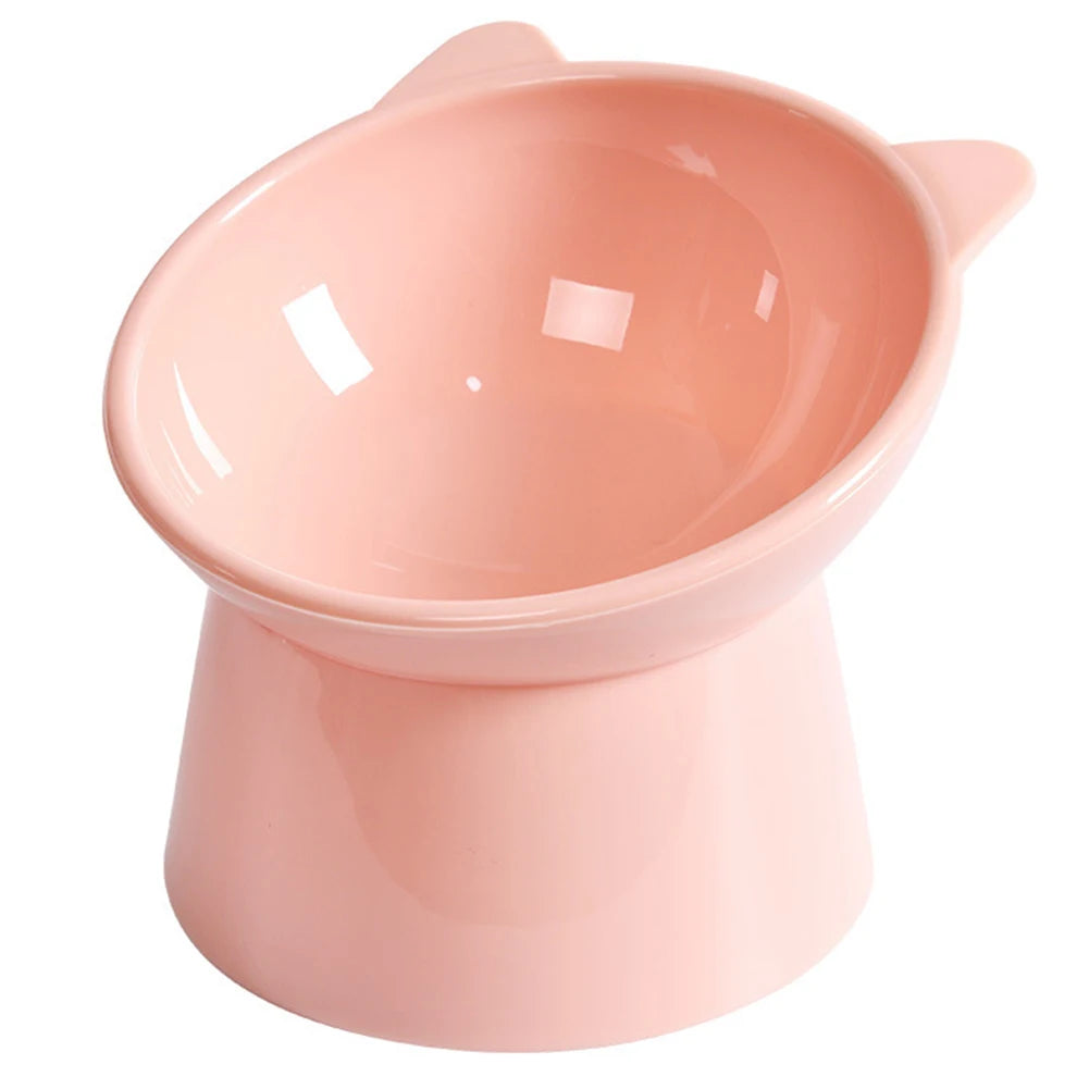 Tilted Cat Food Bowl Elevated Cat Bowl Ergonomic Cat Food Dish Anti Vomiting Raised Cat Food Bowl Non Slip for Cats Dogs
