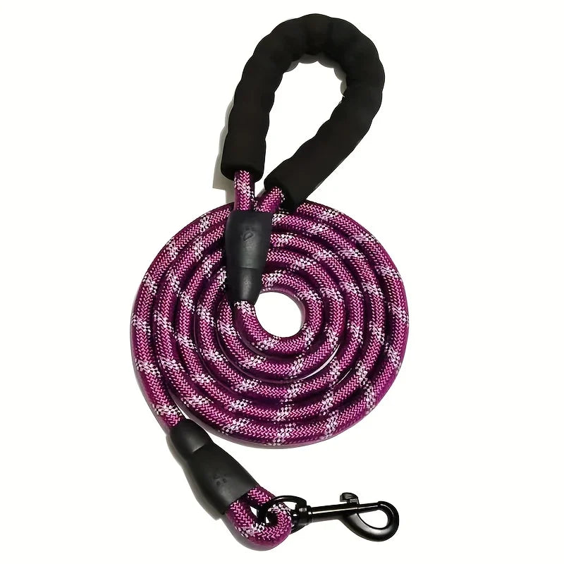 1.5m Pet Leash with Reflective & Comfortable Padded Handle for Small, Medium and Large Dogs